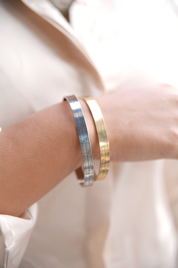 Measuring Tape Cuff Bracelet
