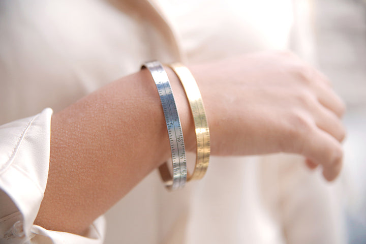Measuring Tape Cuff Bracelet