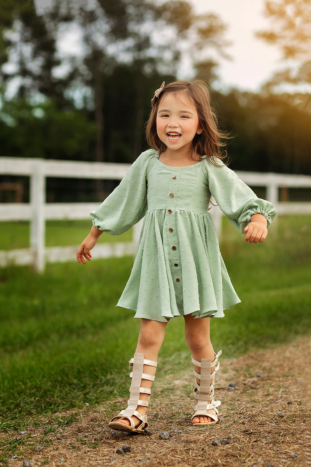 green emerald velvet dress Twirl Dress in Wicked main image 0