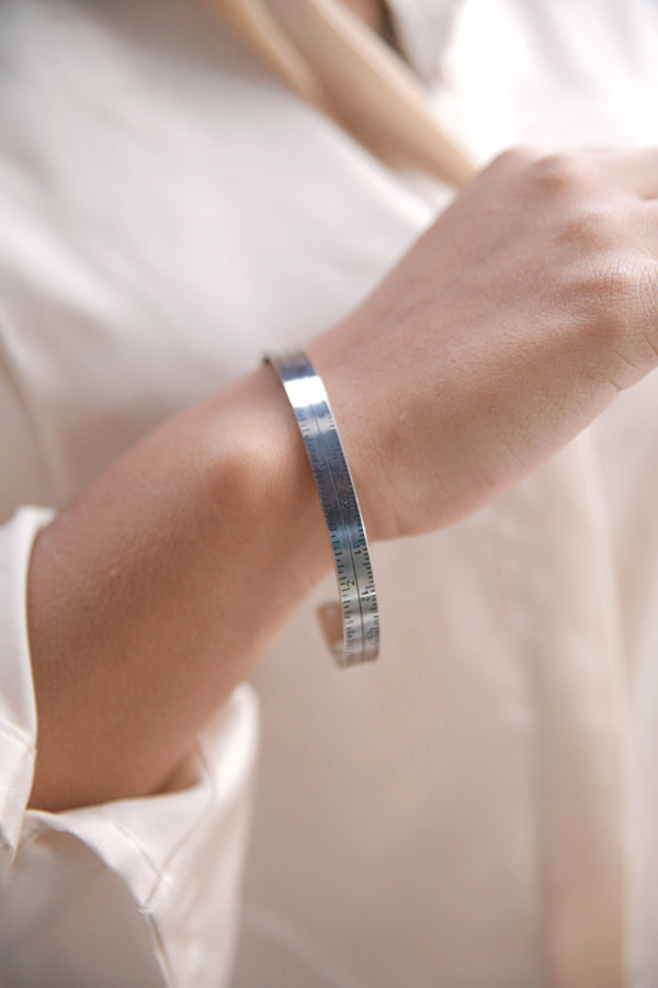 Measuring Tape Cuff Bracelet