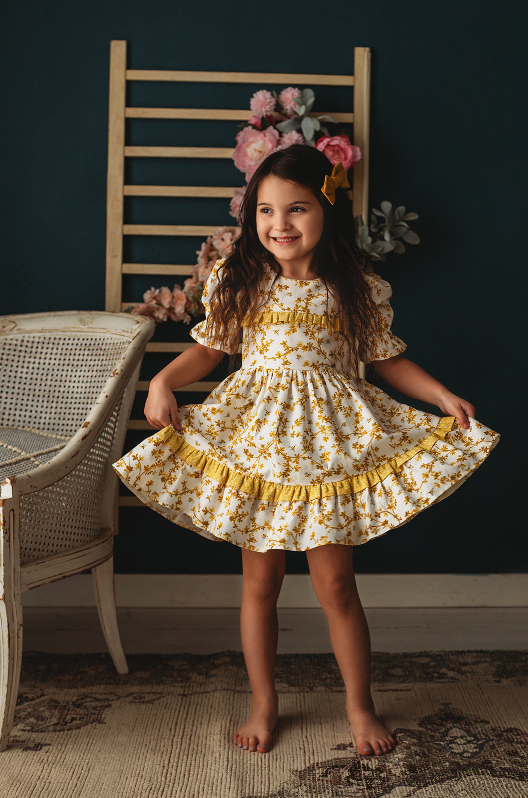 Heidi Girls Top & Dress – Violette Field Threads