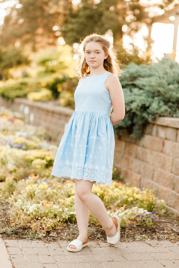 June Tween Dress Violette Field Threads June Tween Dress Violette Field Threads