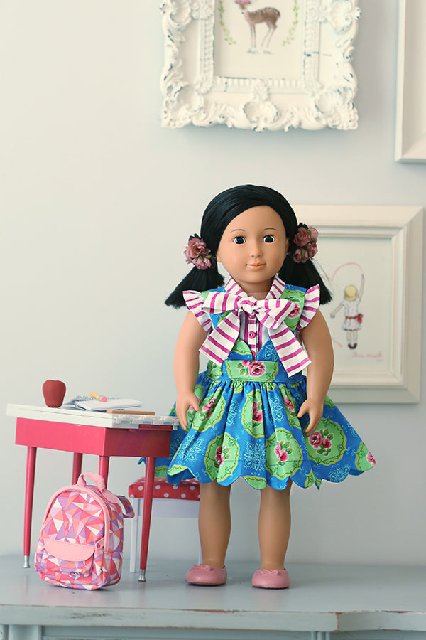 Lottie Doll Pinafore
