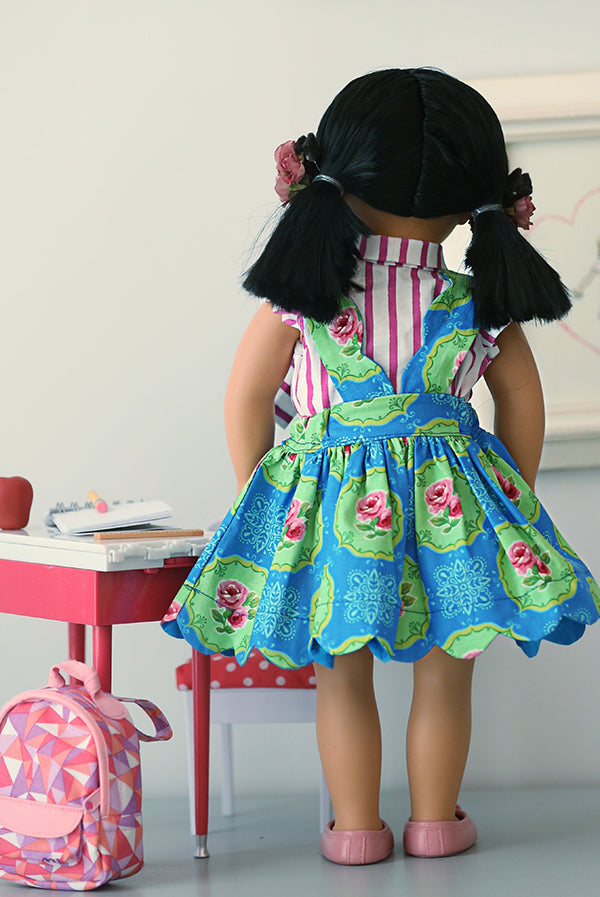 Lottie Doll Pinafore
