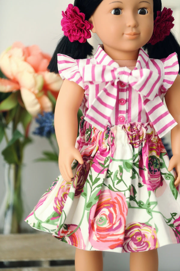Lavinia Doll Blouse & Skirt