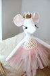 Milly Mouse 18" Stuffie Animal Pattern
