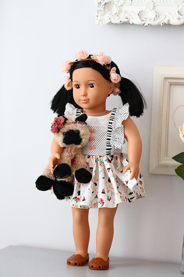 Hazel Doll Skirt & Pinafore