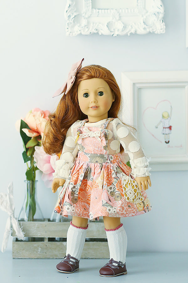 Brooklyn Doll Overalls (Shorts/Pants/Skirt)