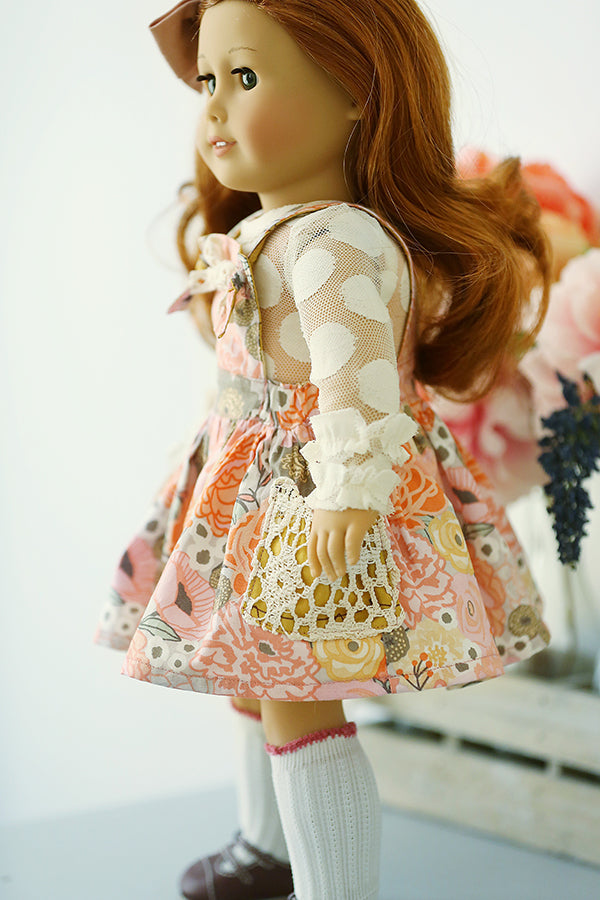 Brooklyn Doll Overalls (Shorts/Pants/Skirt)