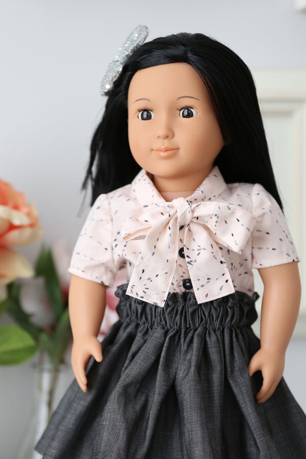 Lavinia Doll Blouse & Skirt