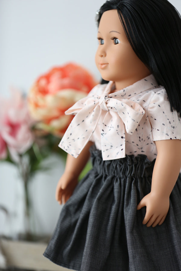 Lavinia Doll Blouse & Skirt