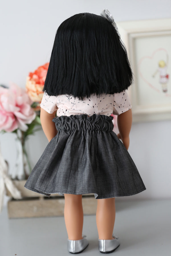 Lavinia Doll Blouse & Skirt