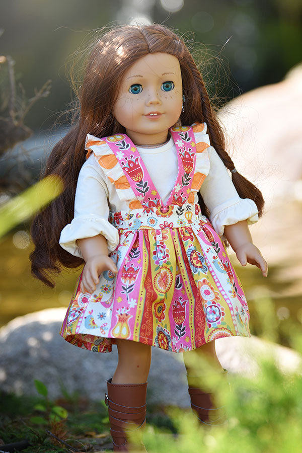 Lottie Doll Pinafore