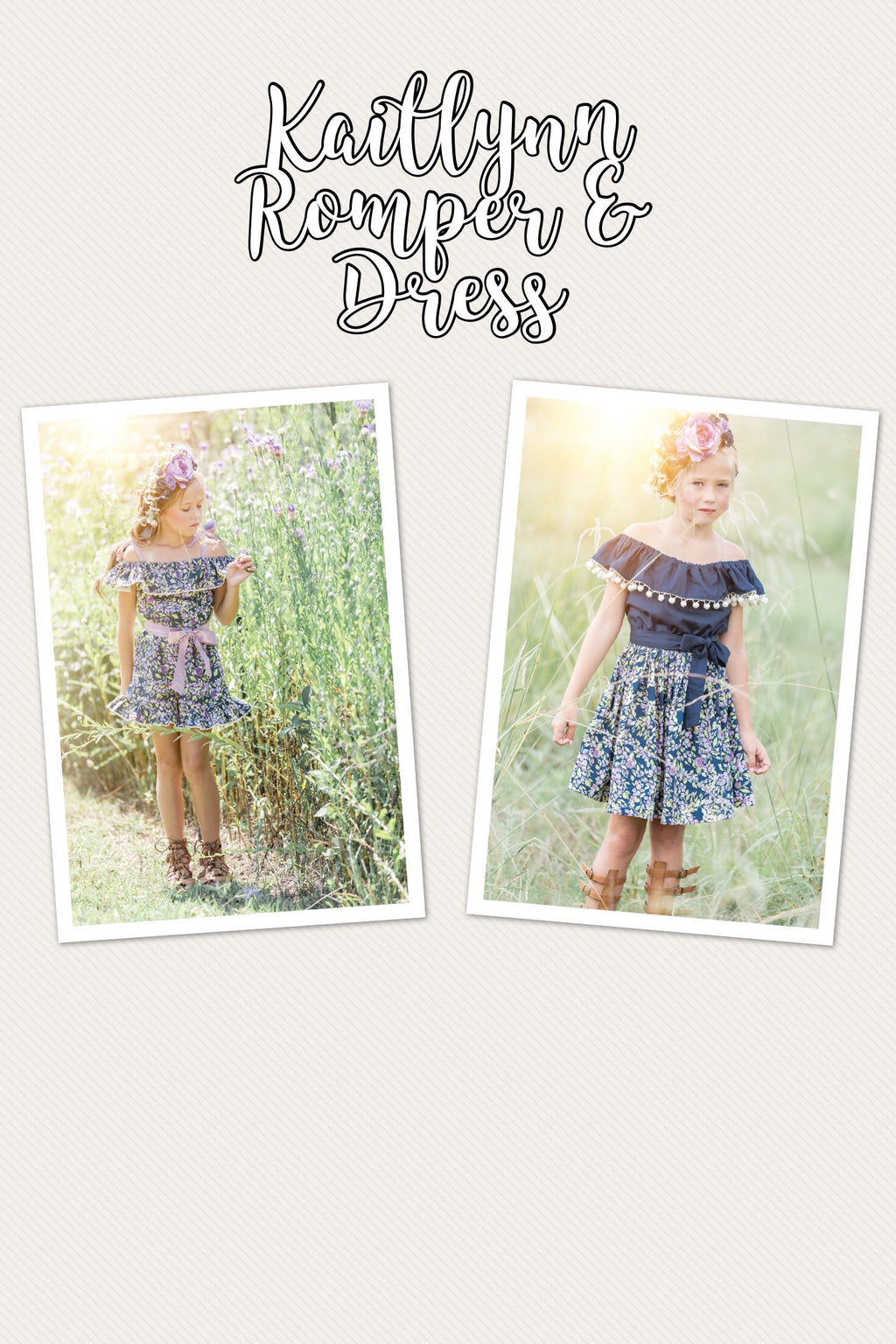 The Kaitlynn Dress & Romper {and an introduction}