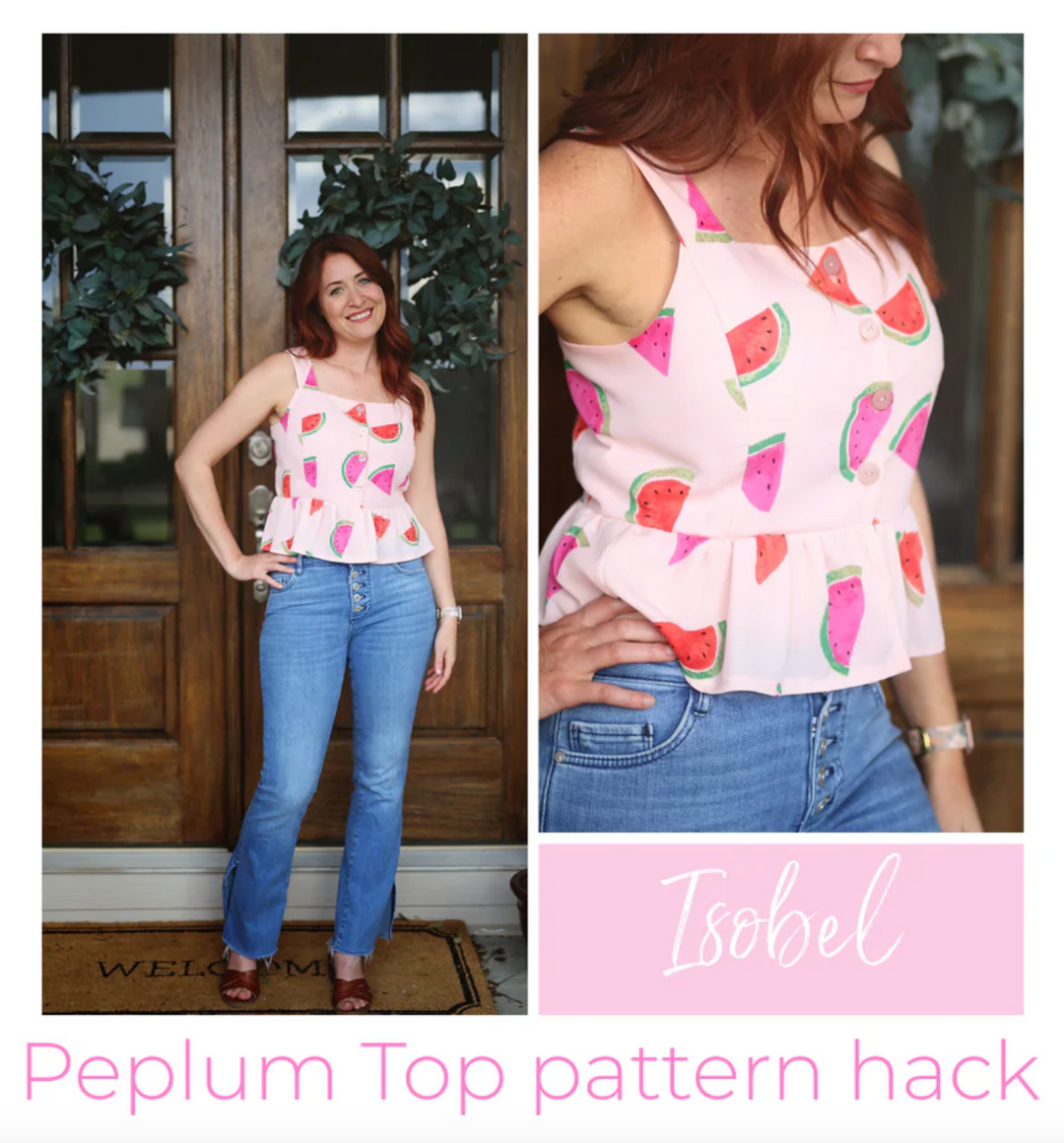 Isobel Misses Pattern Hack {How to create a Top}