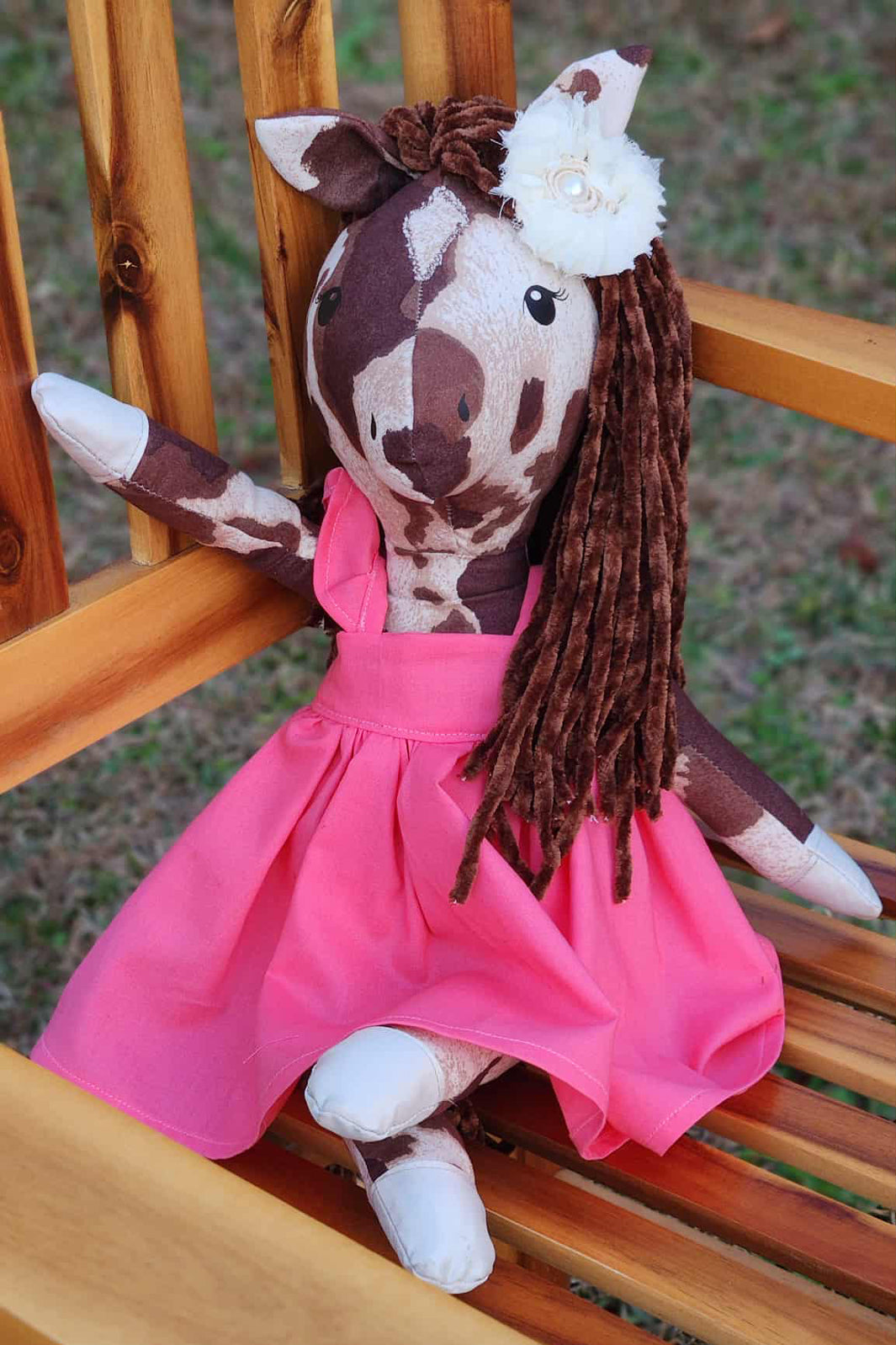 Hazel Horse 18" Stuffie Animal Pattern