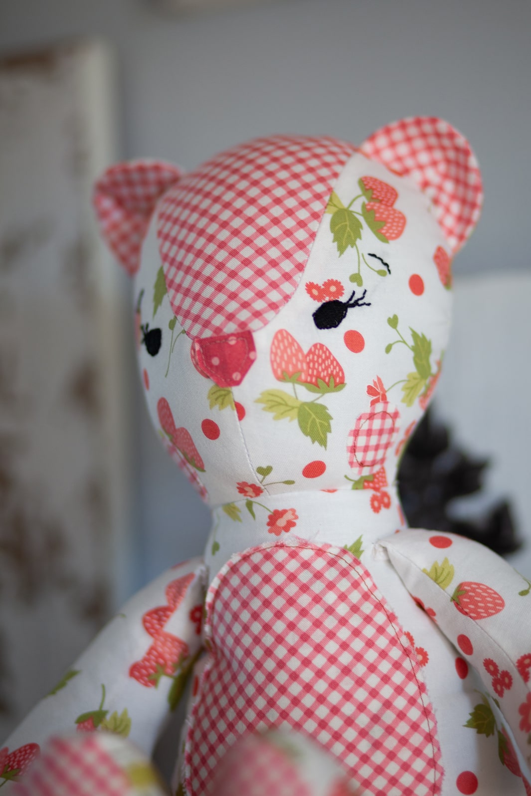 Honey Bear 18" Stuffie Animal Pattern