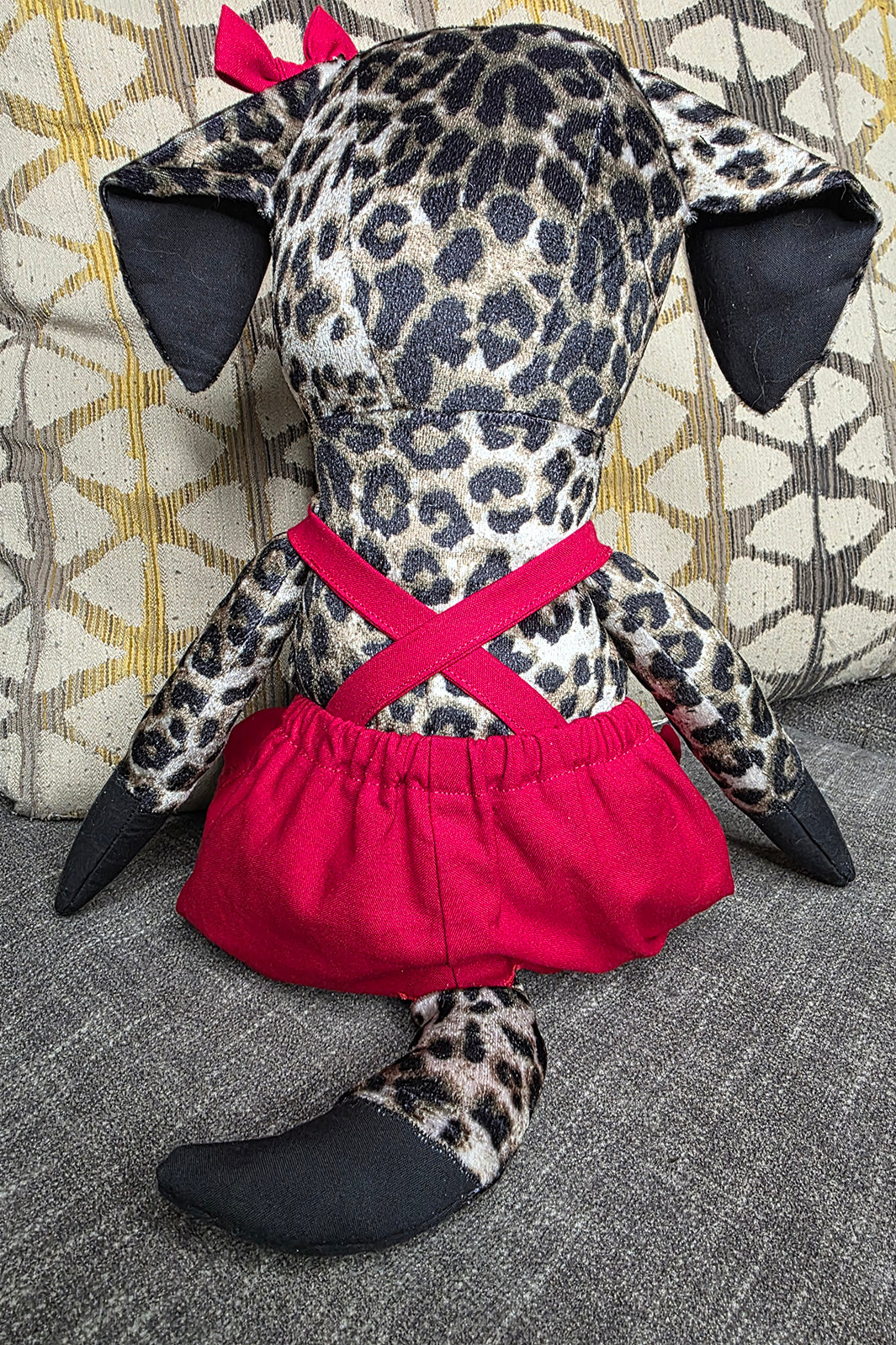 Darcy Dog 18" Stuffie Animal Pattern