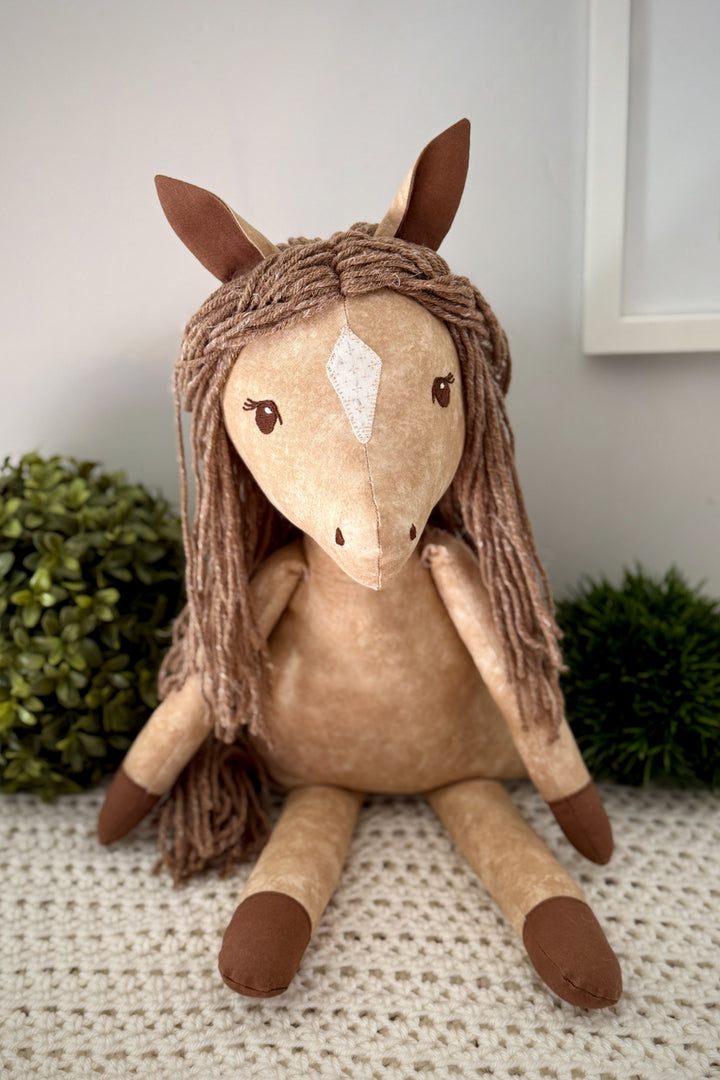 Hazel Horse 18" Stuffie Animal Pattern
