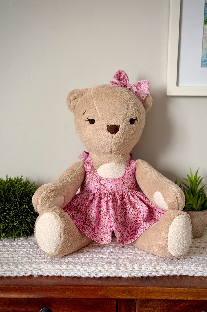 Honey Bear 18" Stuffie Animal Pattern