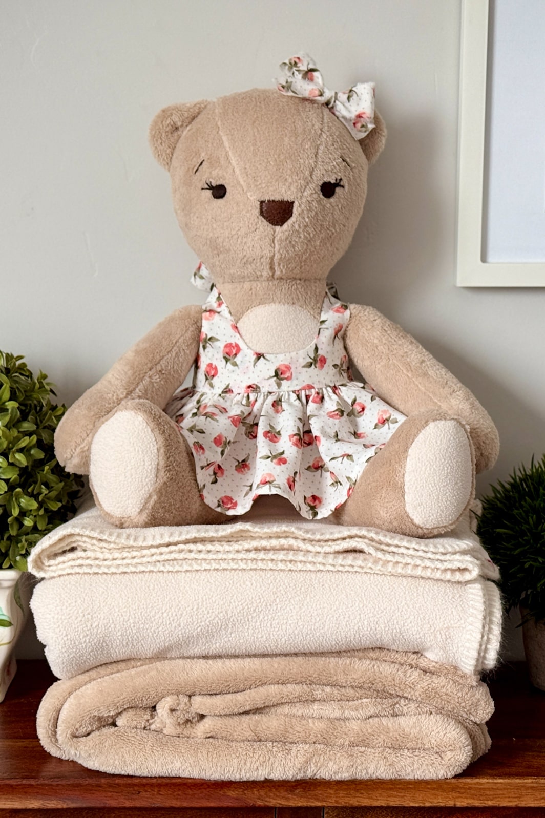 Honey Bear 18" Stuffie Animal Pattern