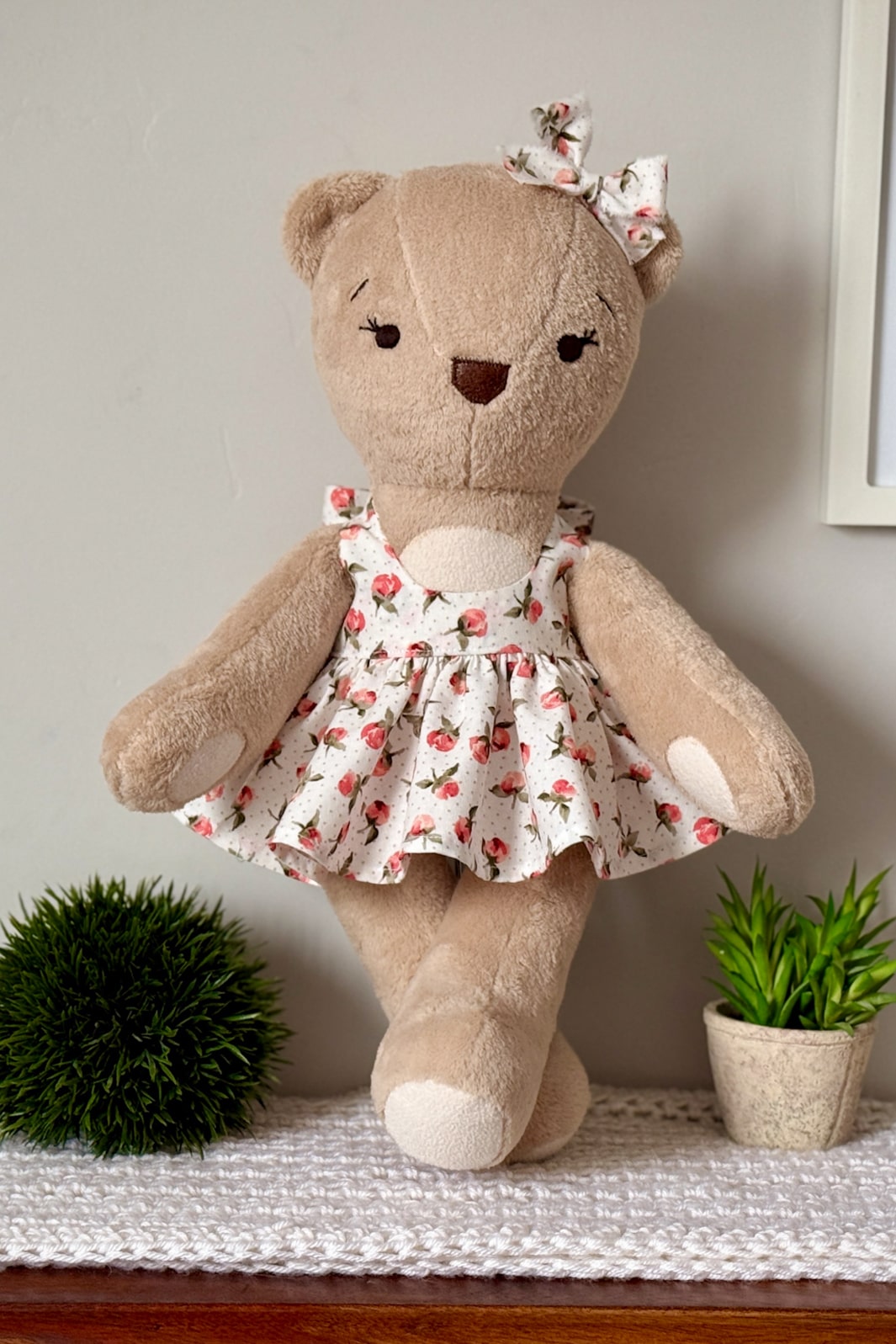 Honey Bear 18" Stuffie Animal Pattern