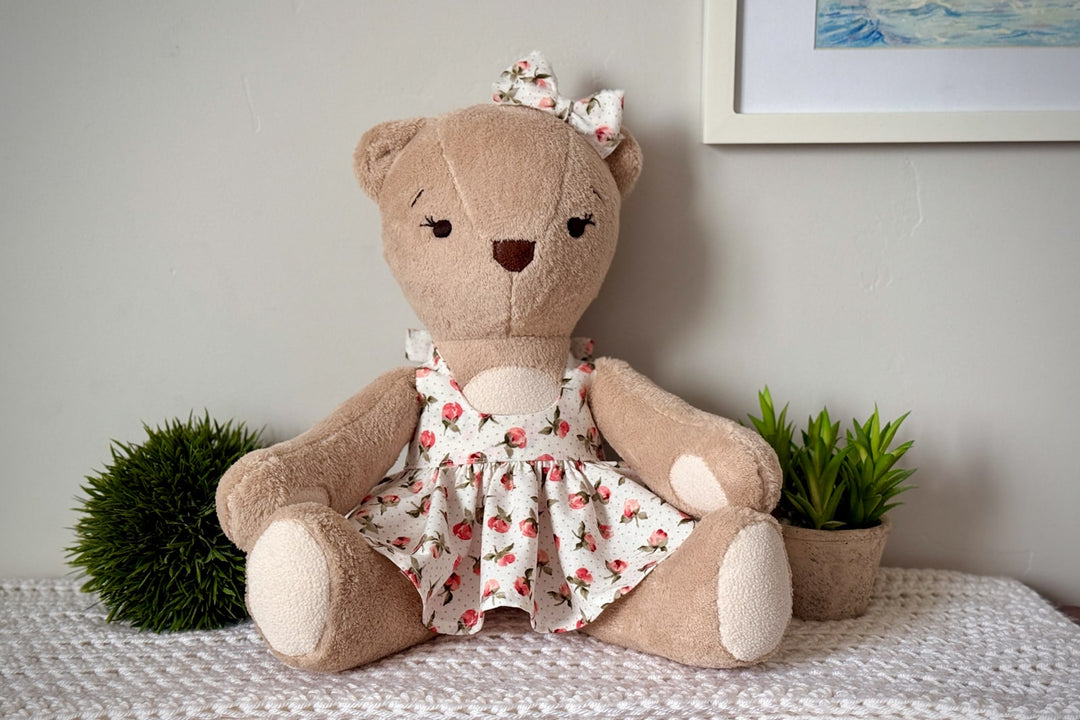 Honey Bear 18" Stuffie Animal Pattern