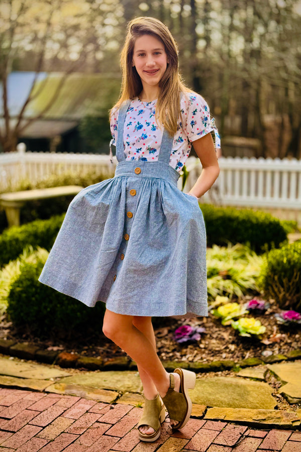 Willow Tween Skirt – Violette Field Threads