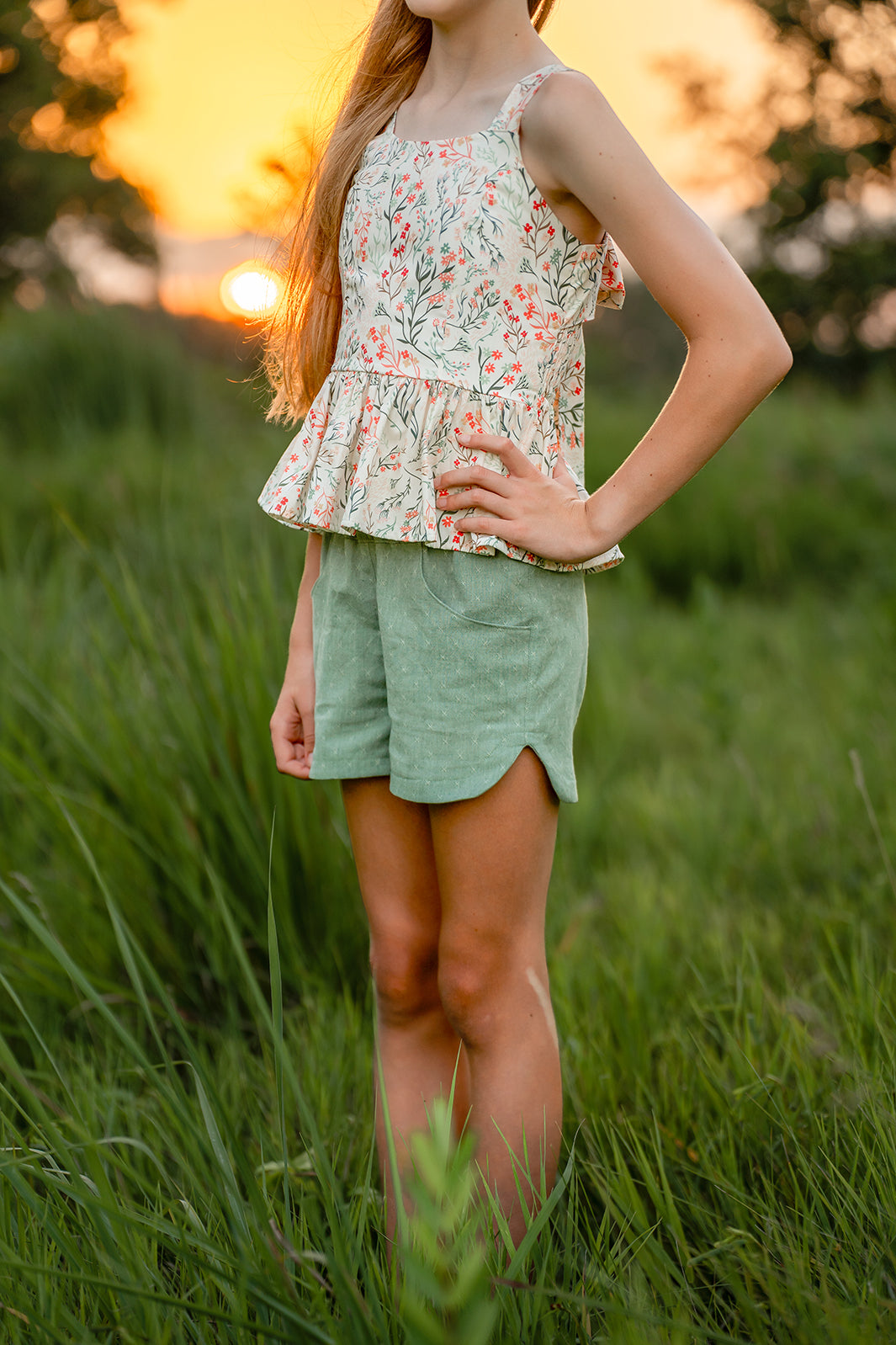 Gardenia Tween Top & Dress