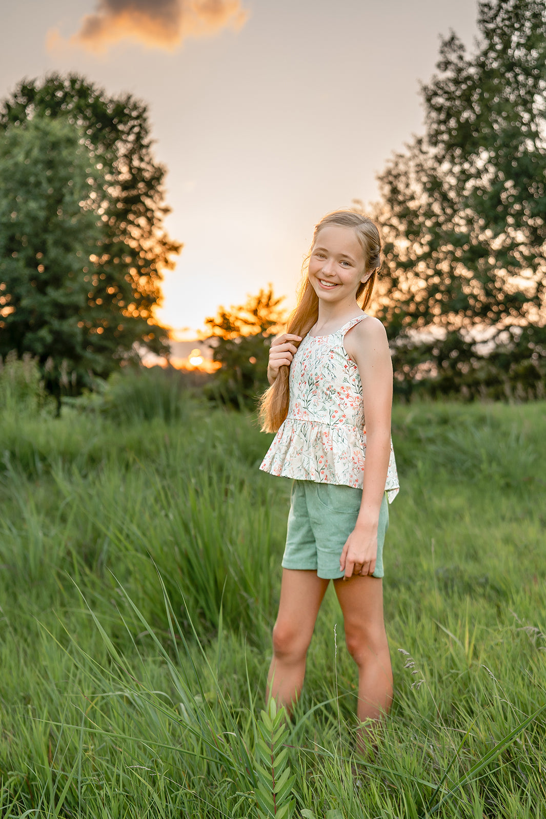 Gardenia Tween Top & Dress