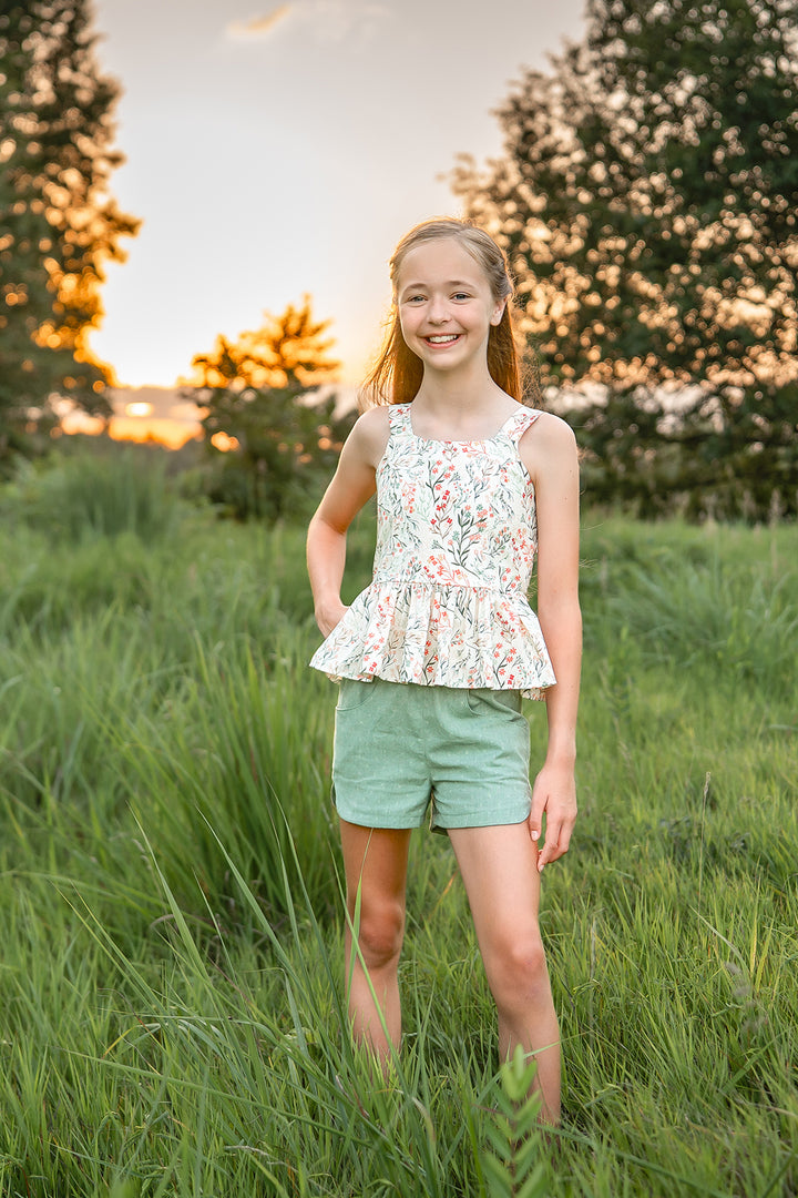 Gardenia Tween Top & Dress