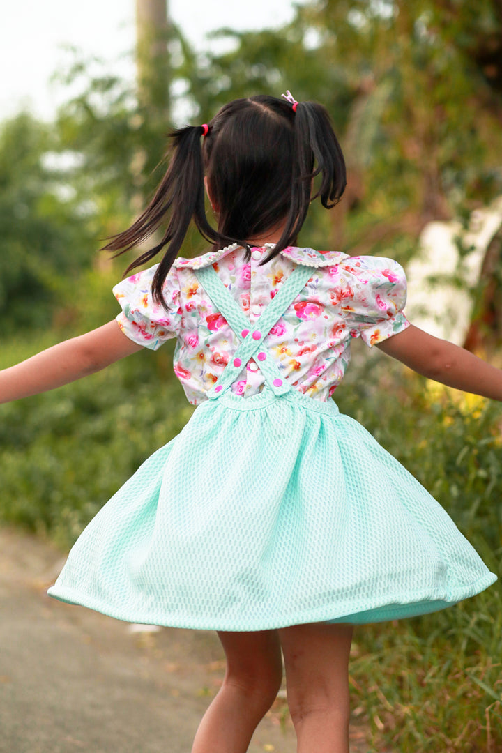 Greta Pinafore Dress
