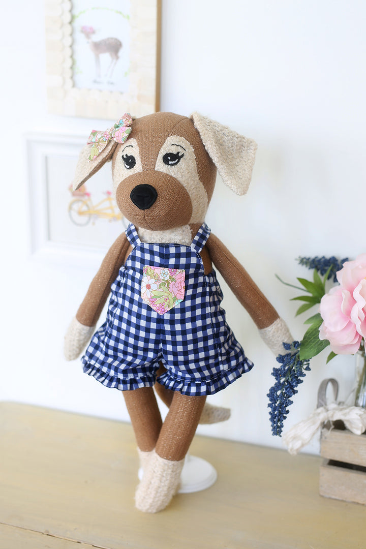 Darcy Dog 18" Stuffie Animal Pattern