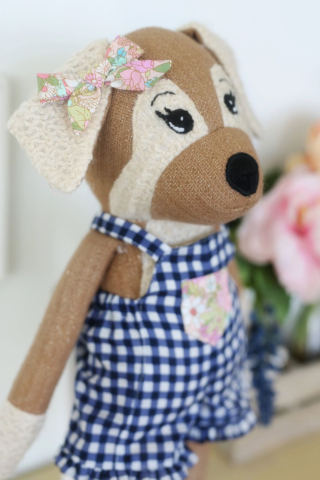 Darcy Dog 18" Stuffie Animal Pattern