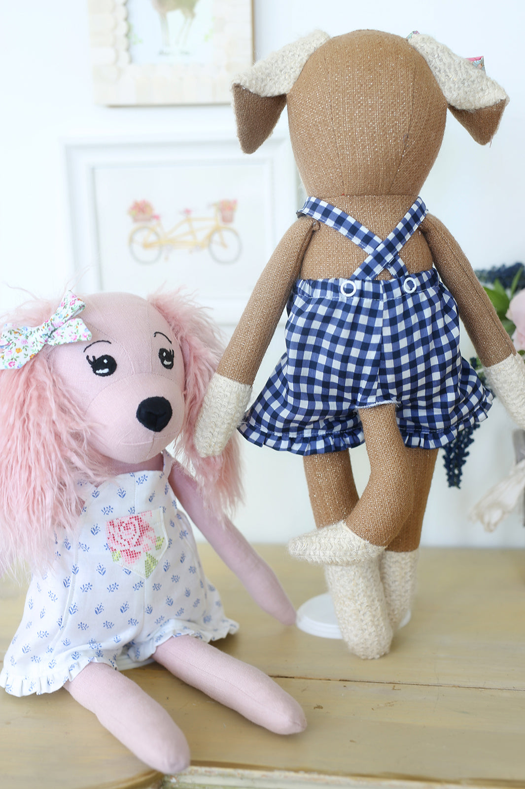 Darcy Dog 18" Stuffie Animal Pattern