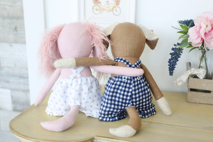 Darcy Dog 18" Stuffie Animal Pattern