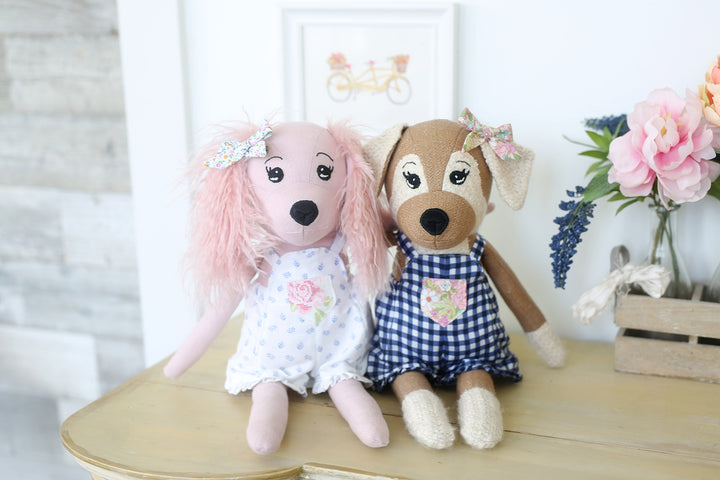 Darcy Dog 18" Stuffie Animal Pattern
