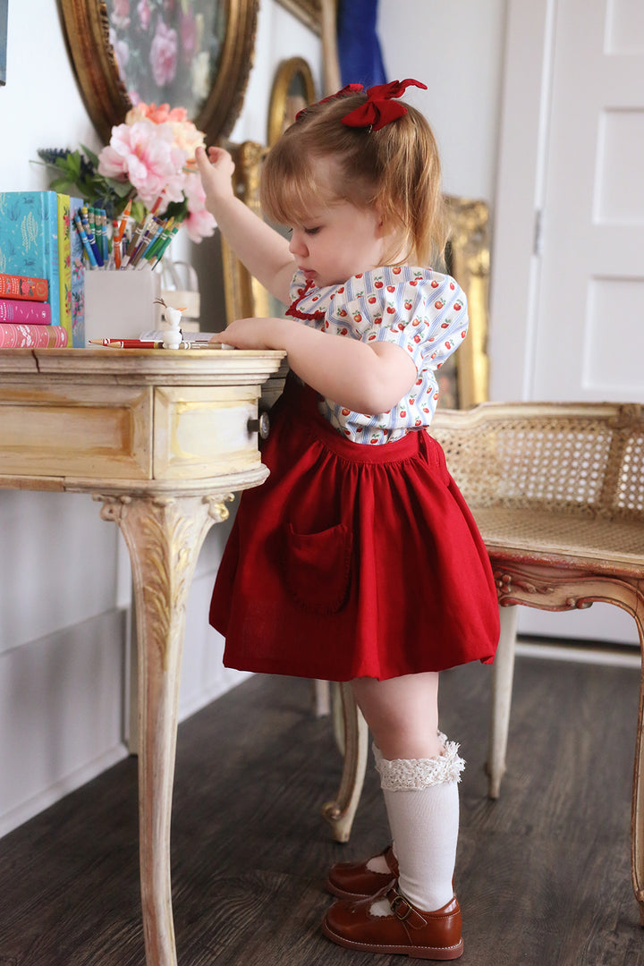 Greta Pinafore Dress