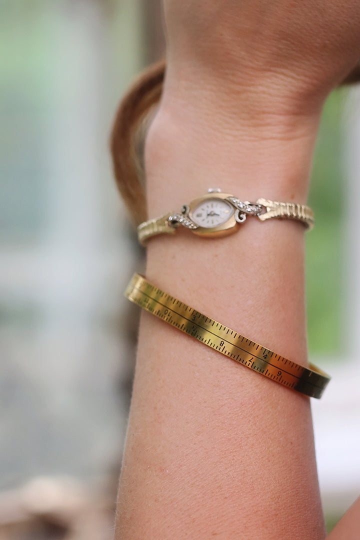 Measuring Tape Cuff Bracelet