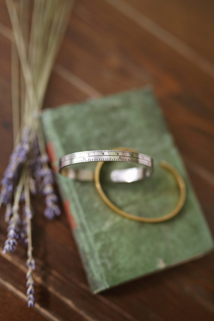 Measuring Tape Cuff Bracelet