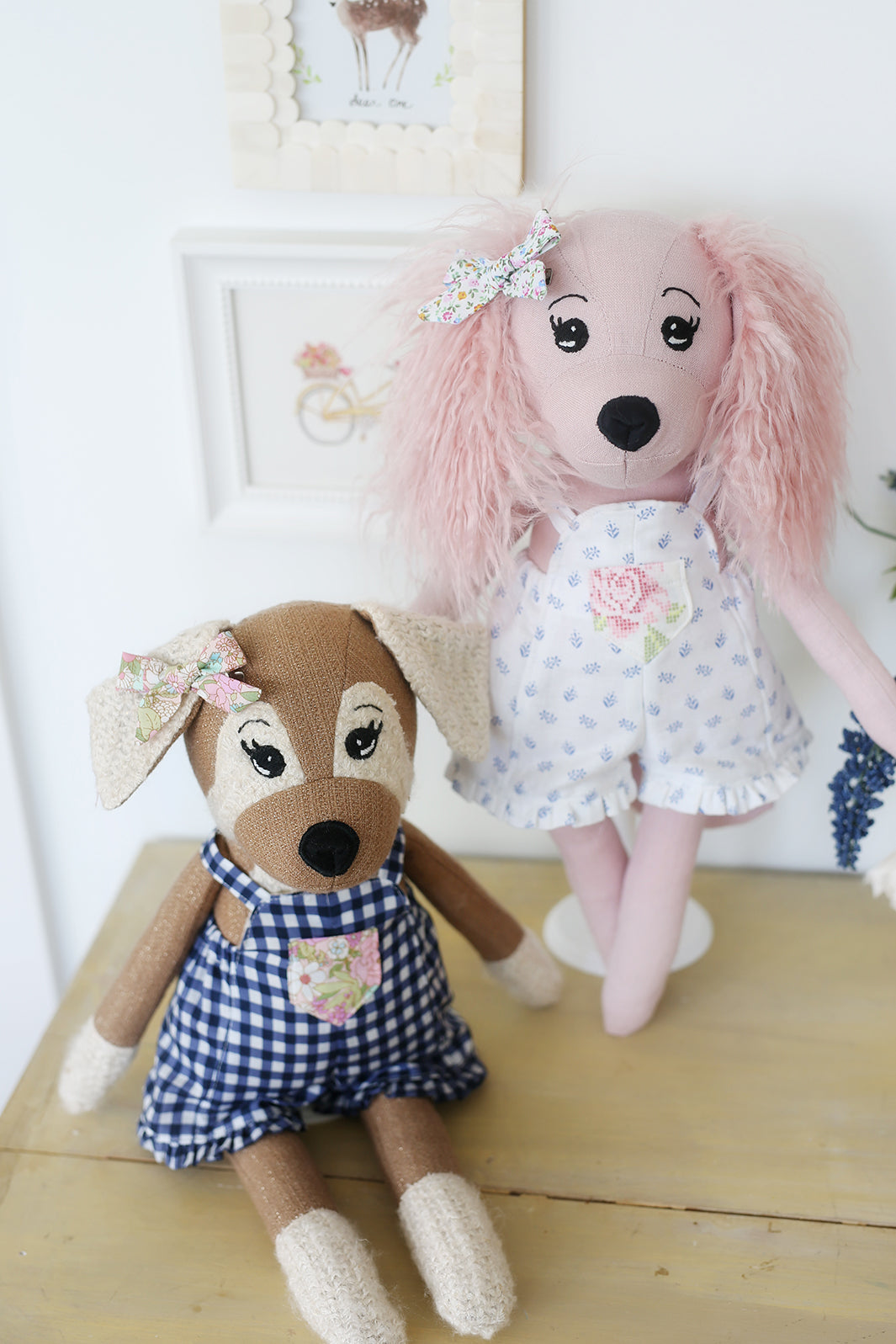 Darcy Dog 18" Stuffie Animal Pattern