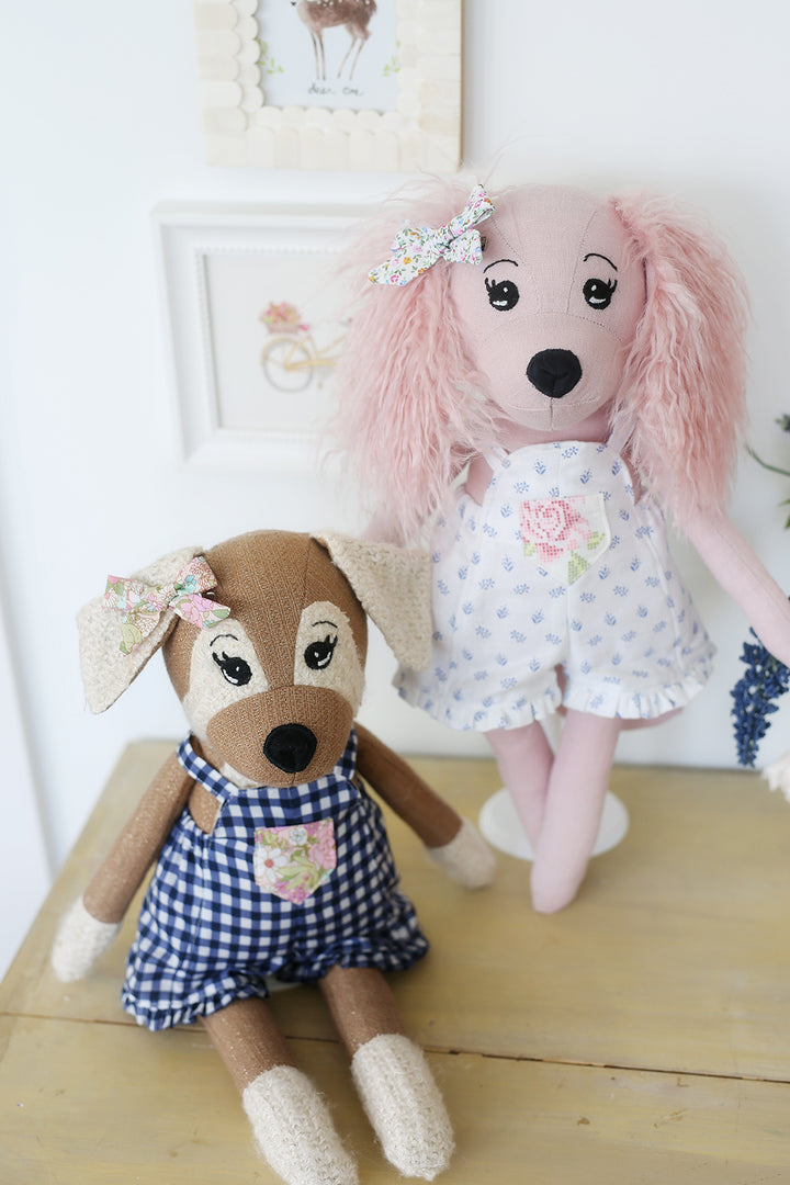 Darcy Dog 18" Stuffie Animal Pattern