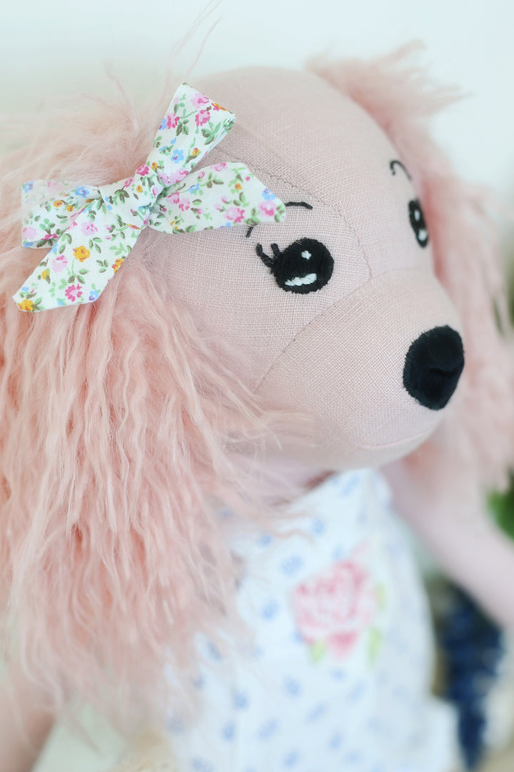 Darcy Dog 18" Stuffie Animal Pattern