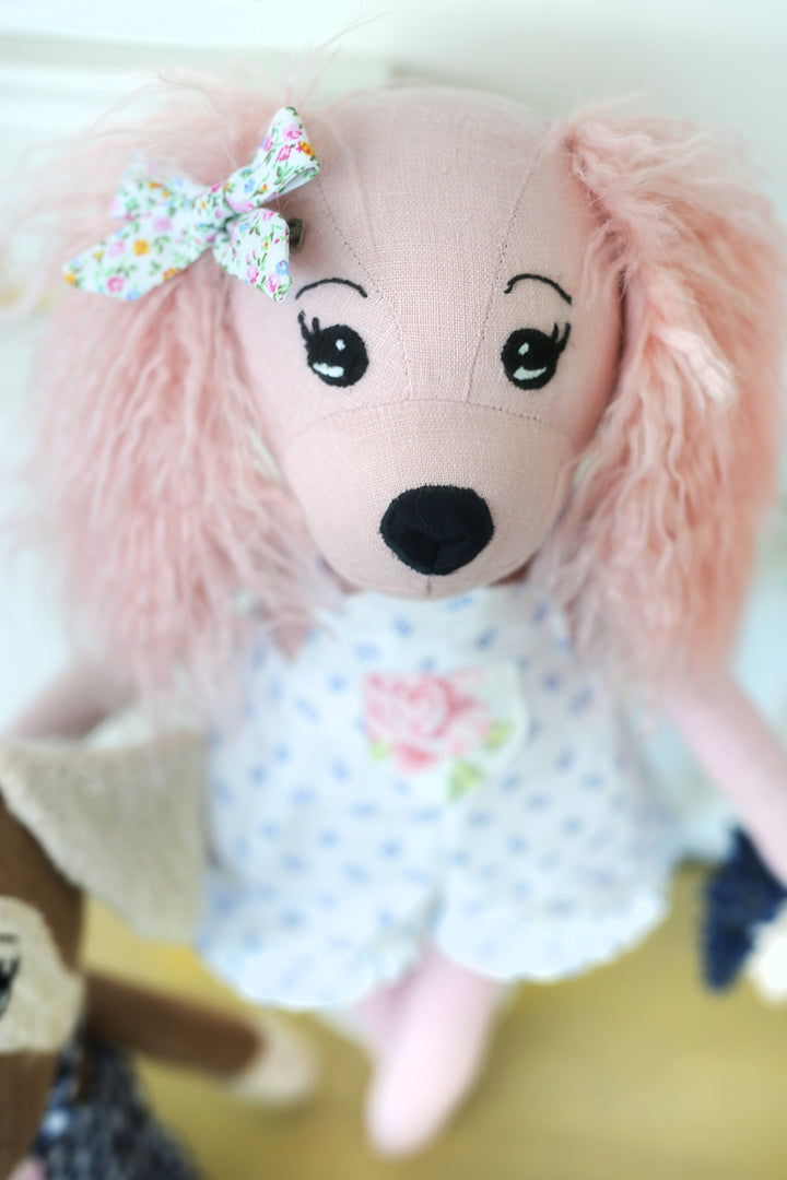 Darcy Dog 18" Stuffie Animal Pattern