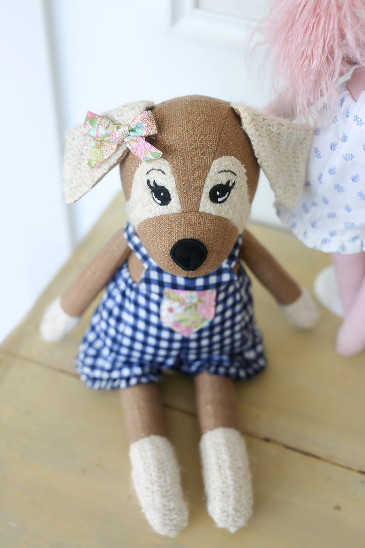 Darcy Dog 18" Stuffie Animal Pattern