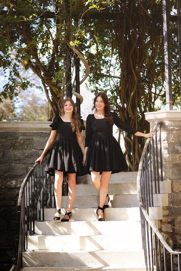 black dresses for tweens KatieJ Edeline Dress forward design with the softest fabrics Colette Tween Dress
