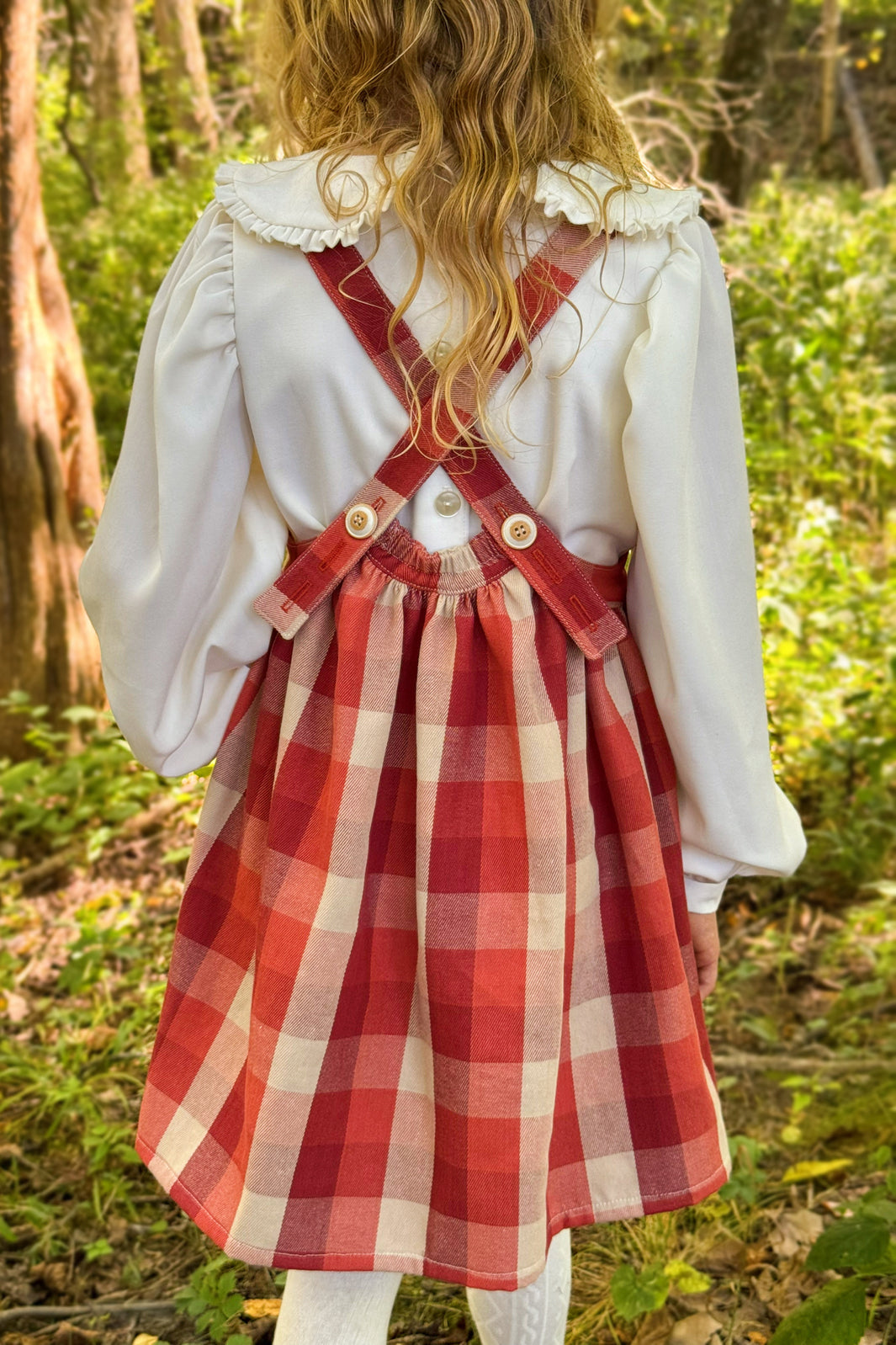 Greta Pinafore Dress