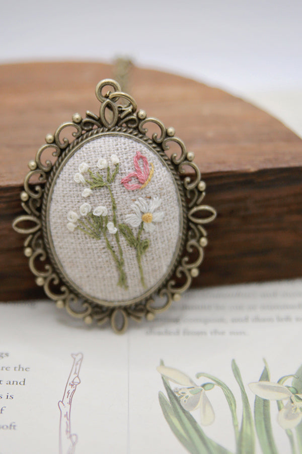 Mushroom Kingdom Necklace Embroidery Kit – Violette Field Threads