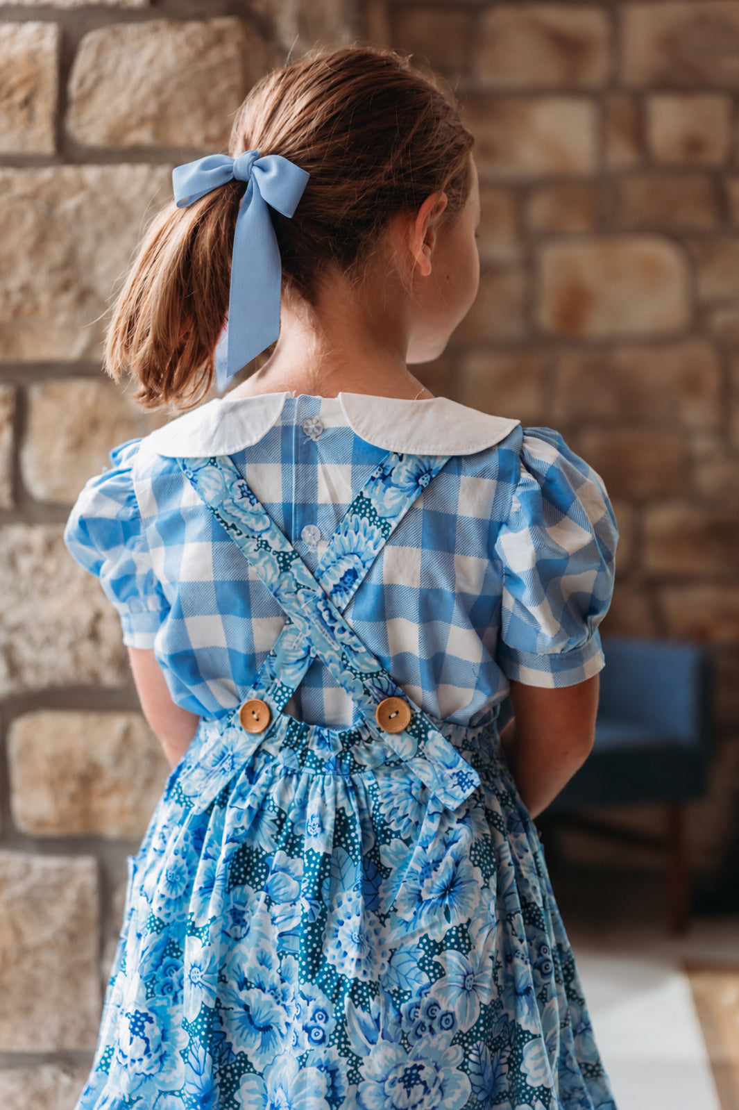 Greta Pinafore Dress