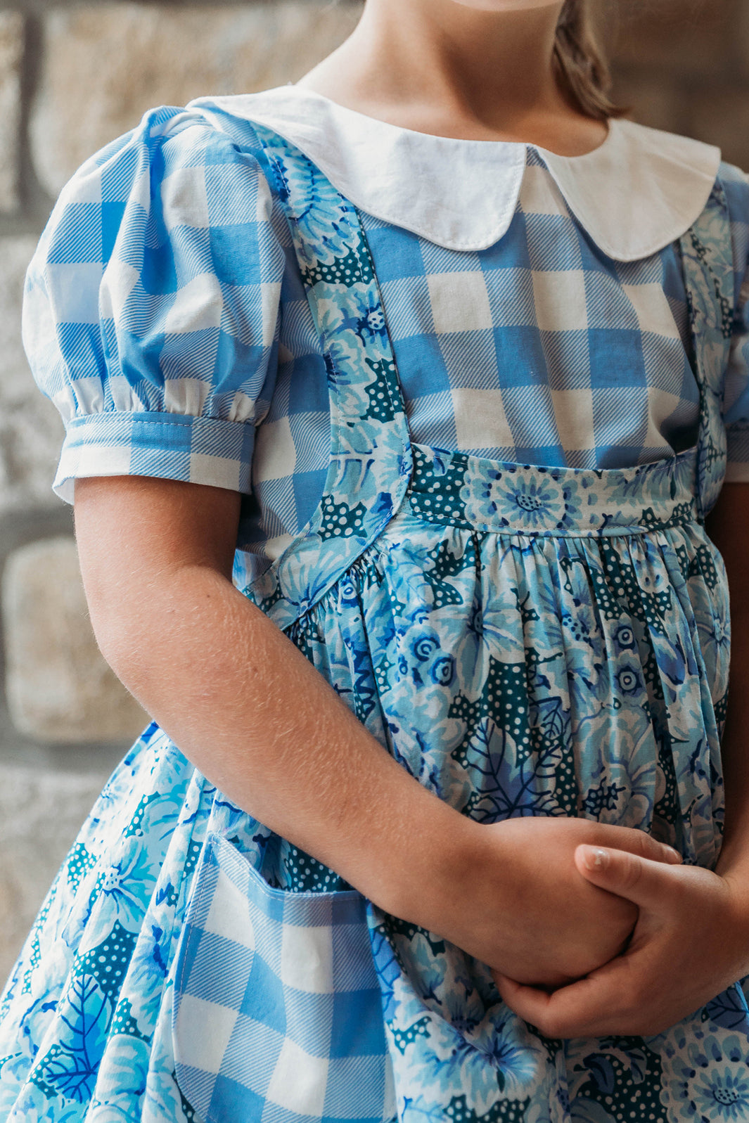 Greta Pinafore Dress